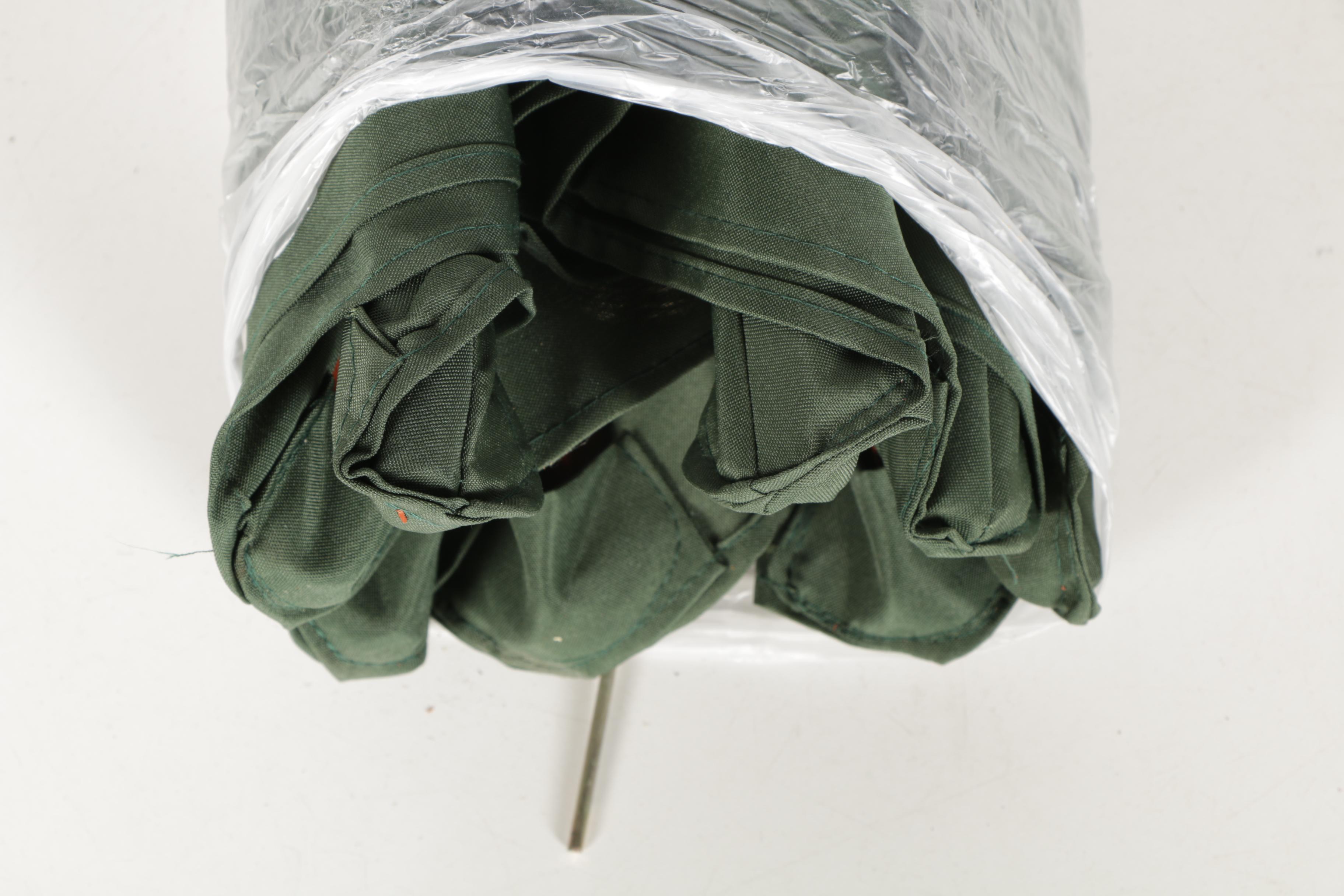 Nine Foot Hunter Green Market Umbrella