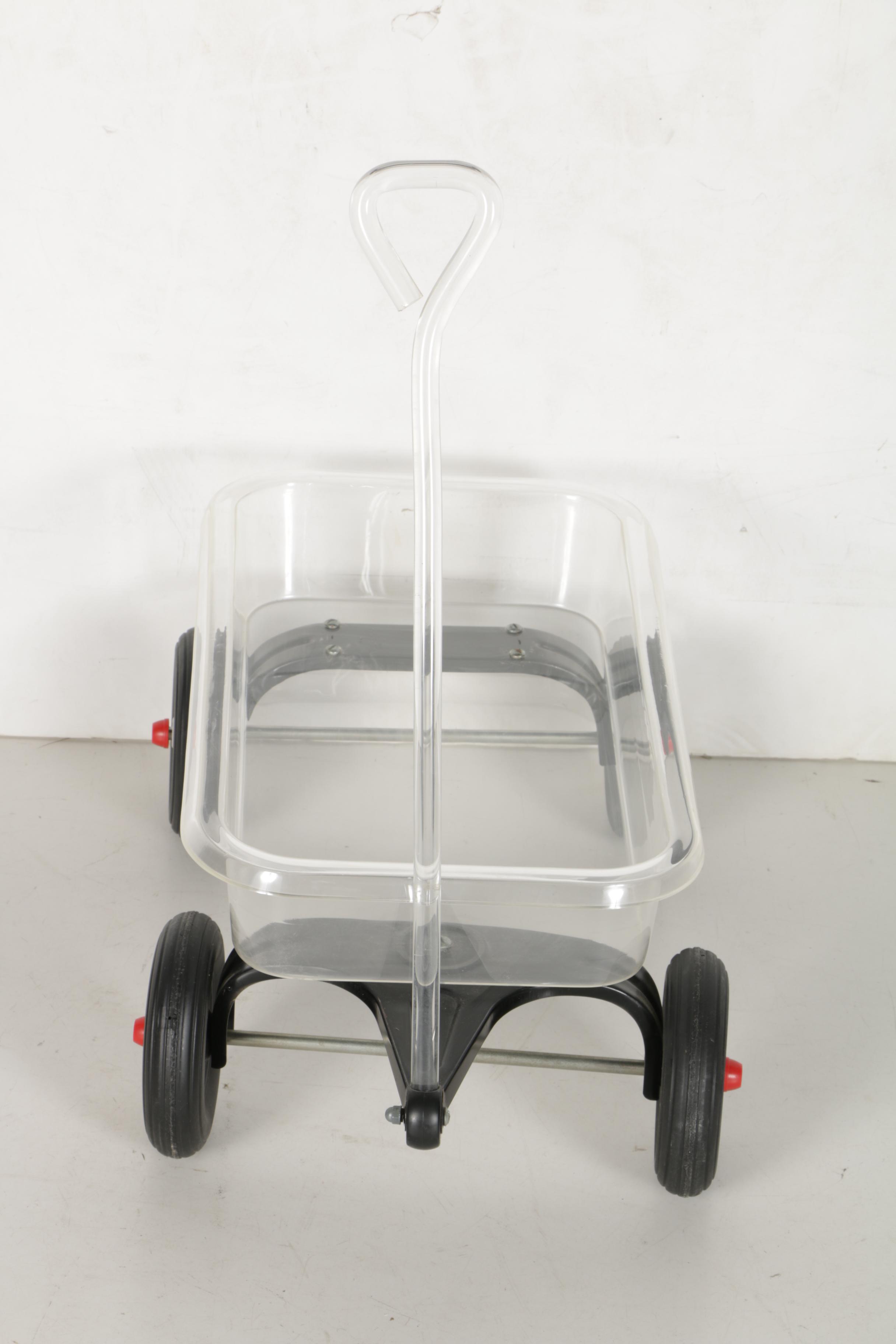 Clear Acrylic Wagon