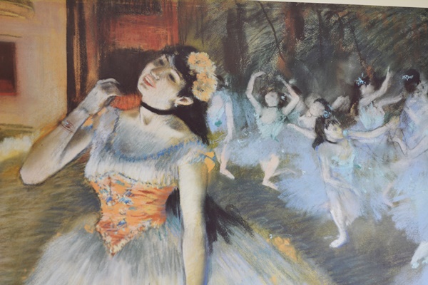 Degas "The Star" Art Institue of Chicago Exhibit Framed Poster