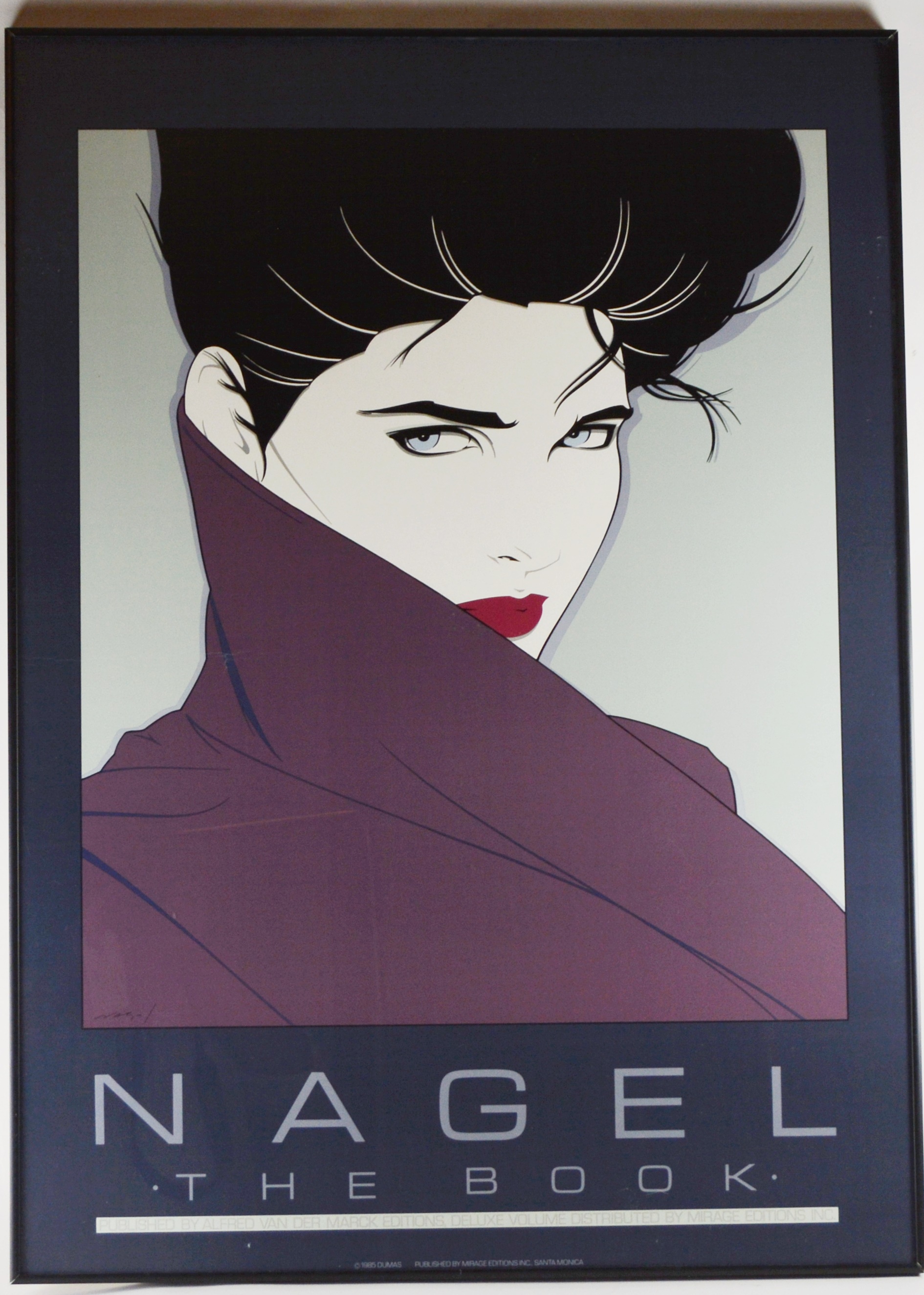 1985 "Nagel: The Book" Serigraph After Patrick Nagel