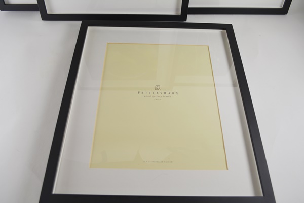 Pottery Barn Black Wood Wall Frames