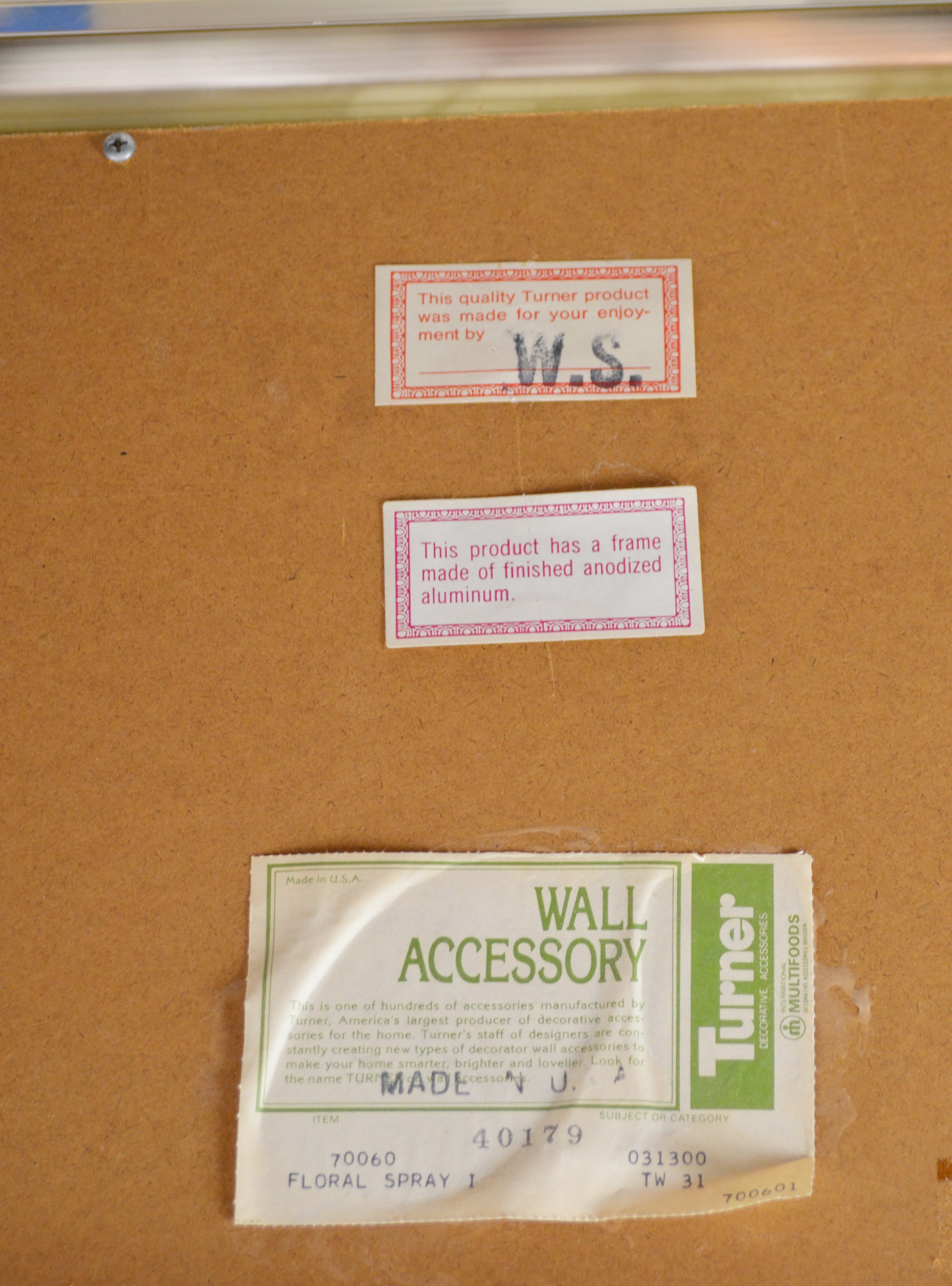 Iris Mirror Wall Art