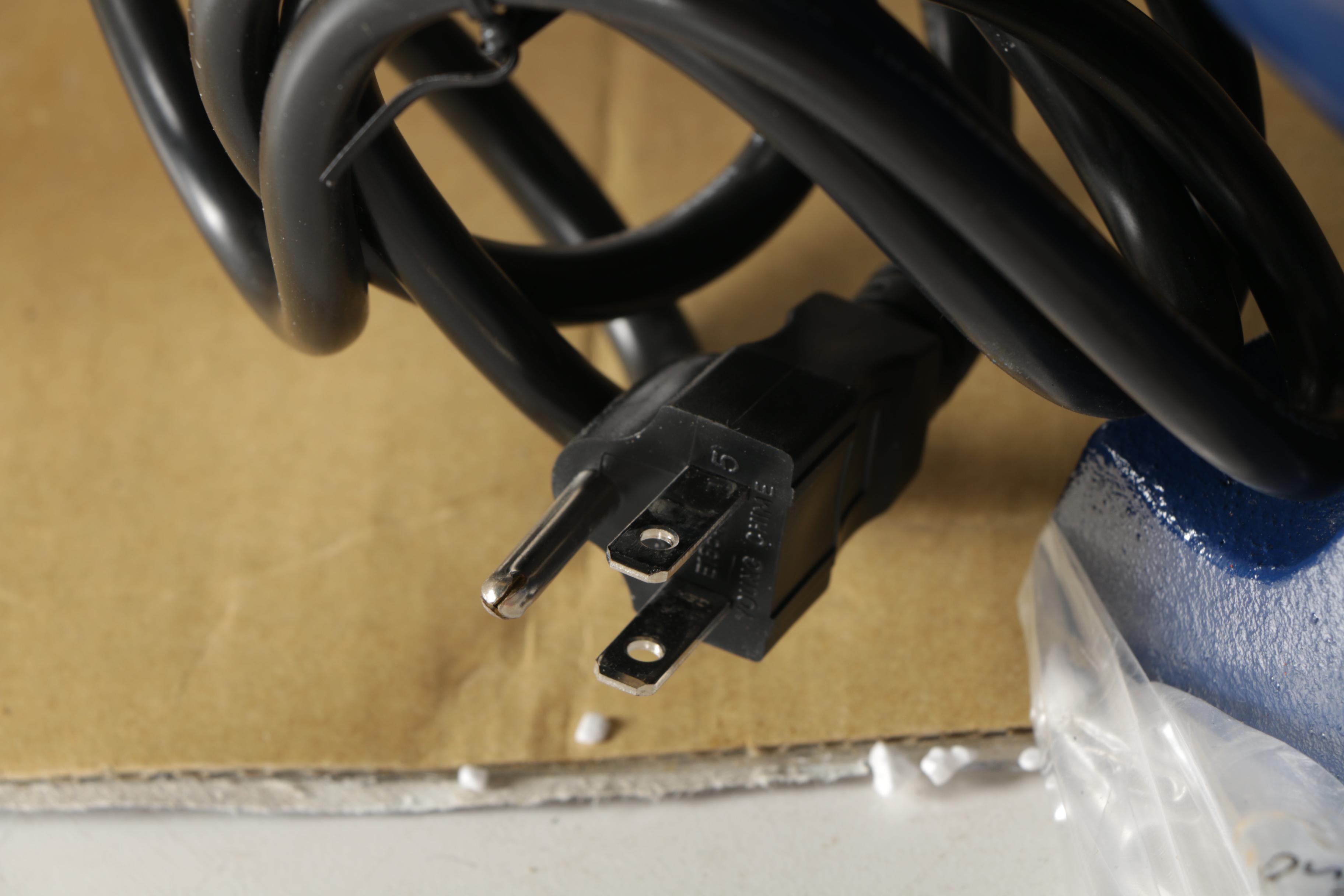 Benchtop 6" "Bench Grinder With Work Light"