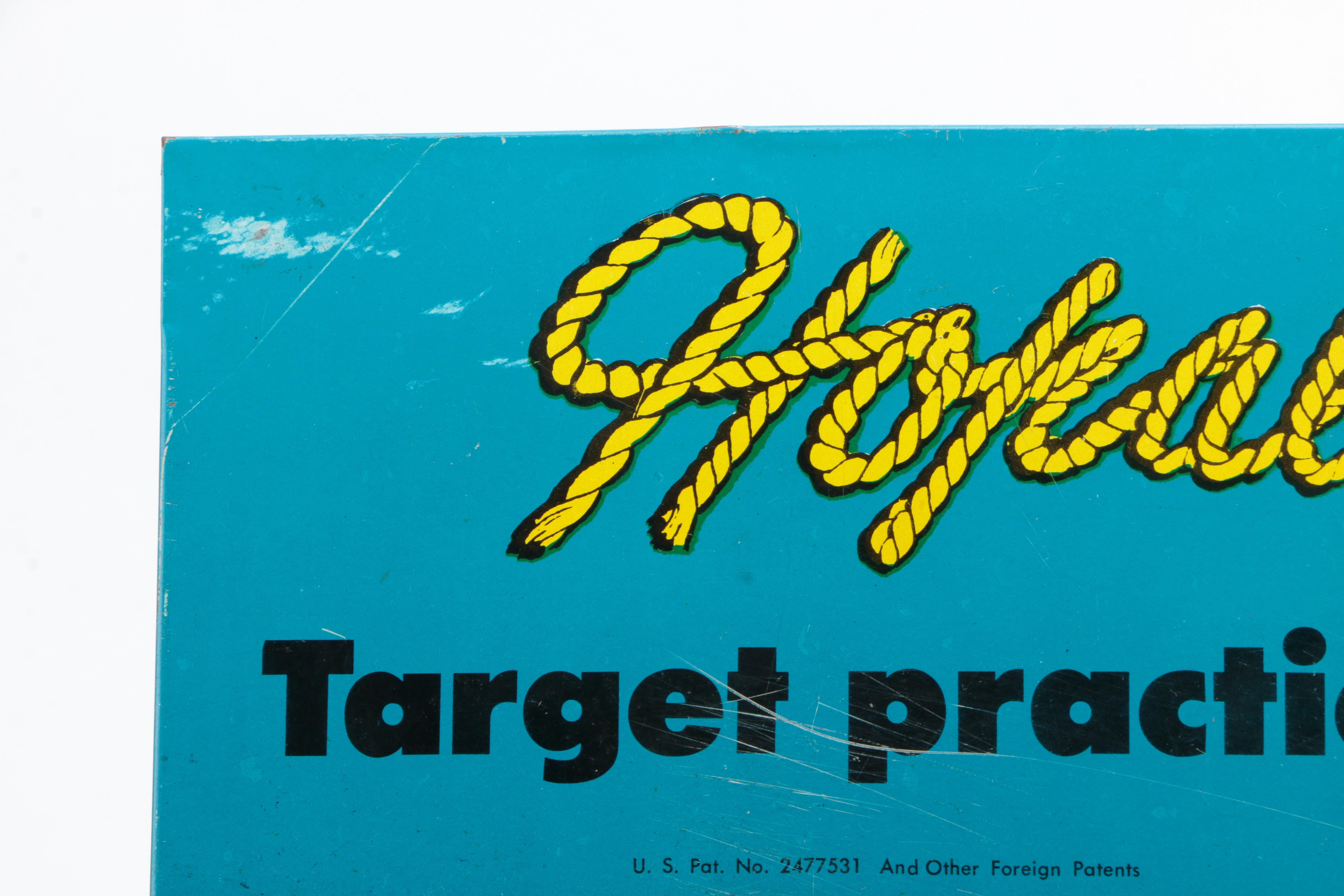 Vintage Toy Guns with Hopalong Cassidy Target Practice Poster