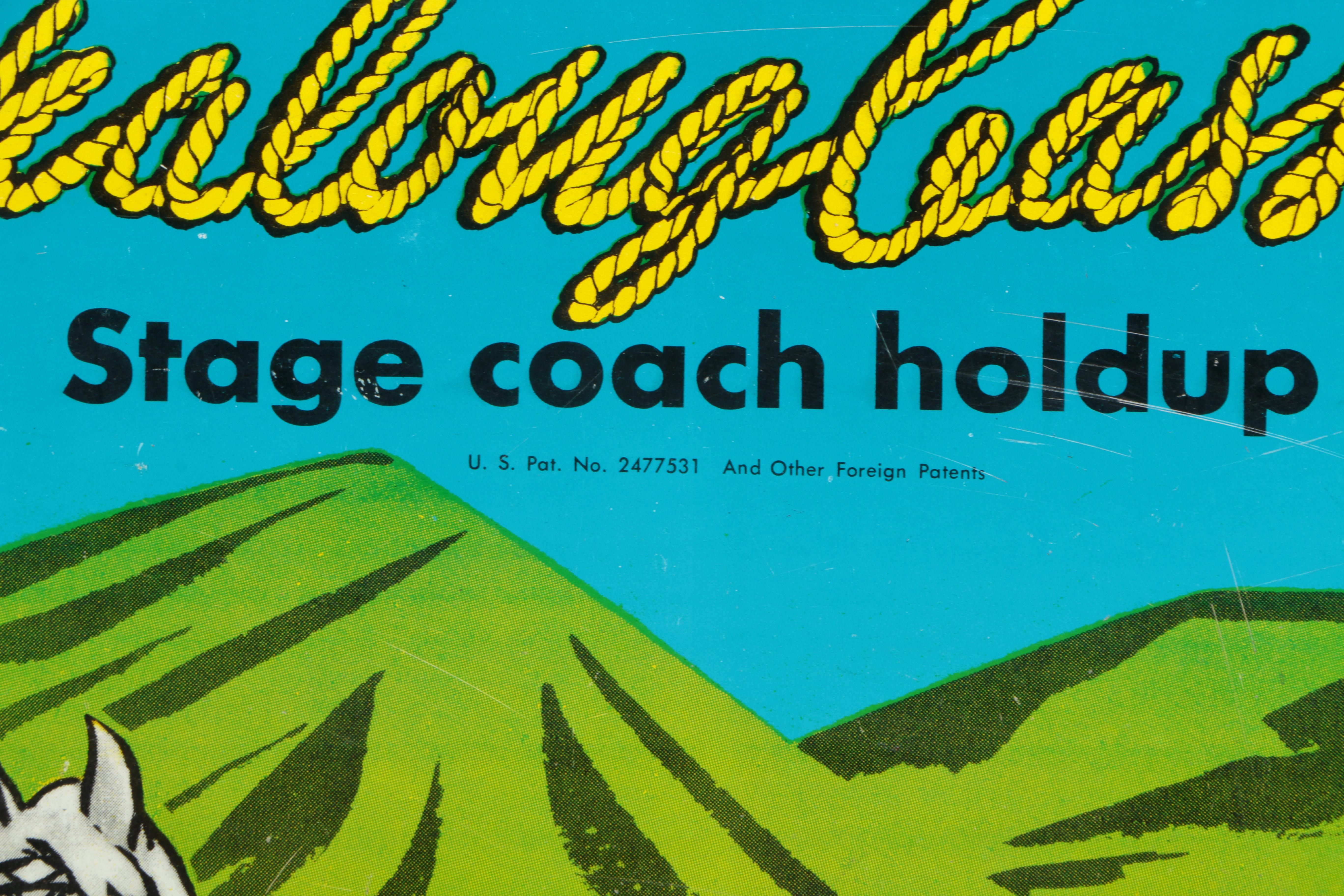 Vintage Toy Guns with Hopalong Cassidy Target Practice Poster