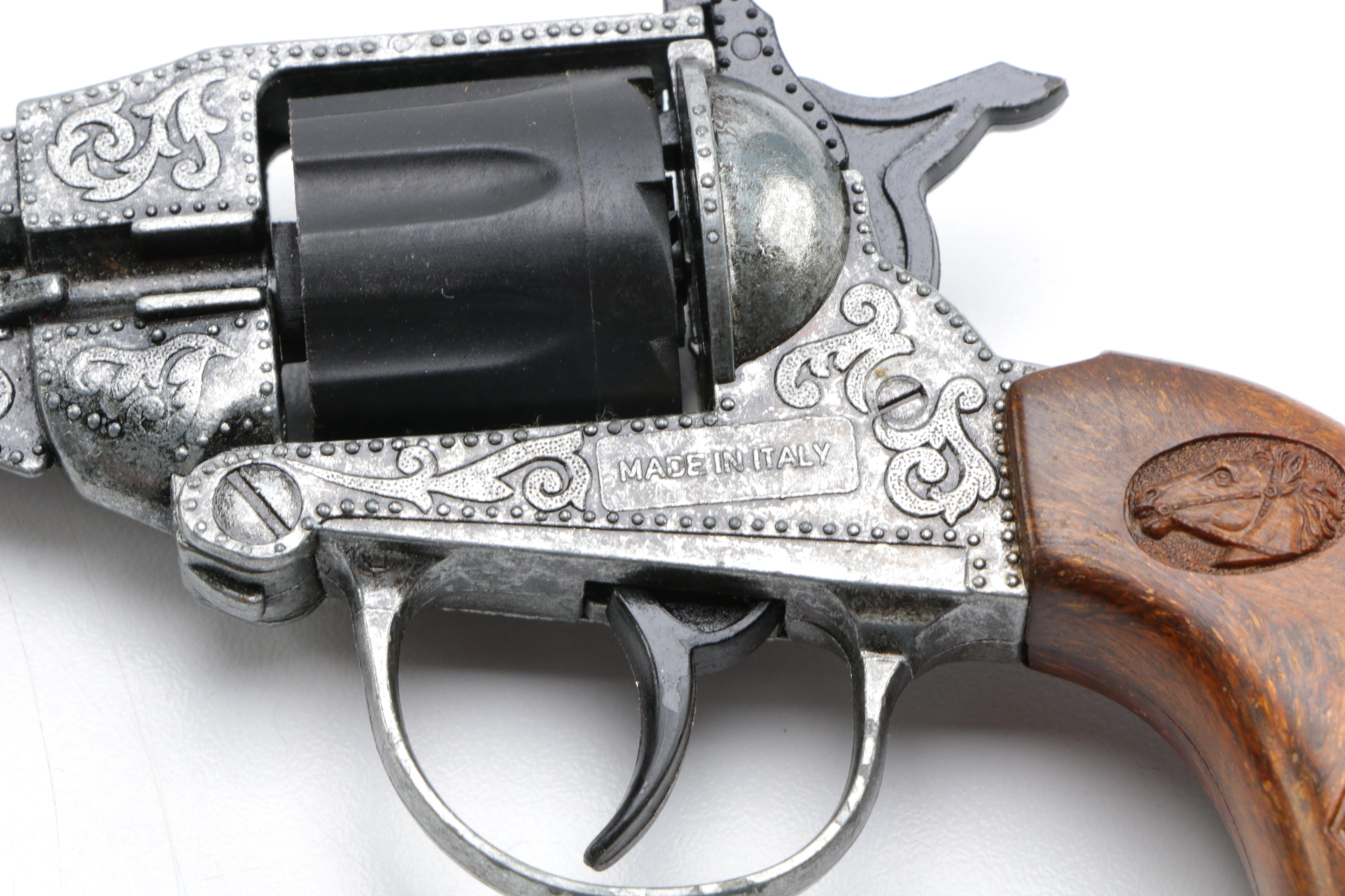 Vintage Toy Guns with Hopalong Cassidy Target Practice Poster