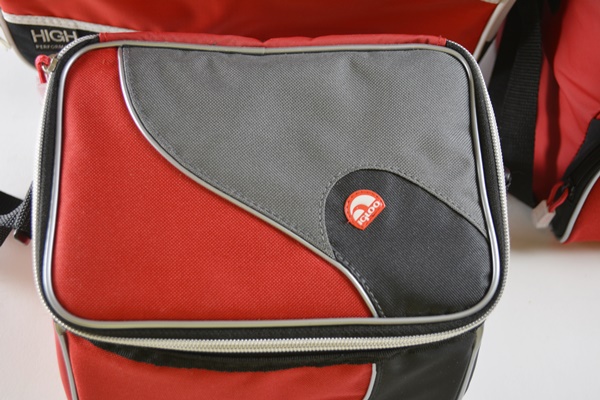 Soft Sided Red and Black Coolers