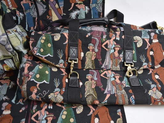 Canvas Golf Accented Luggage