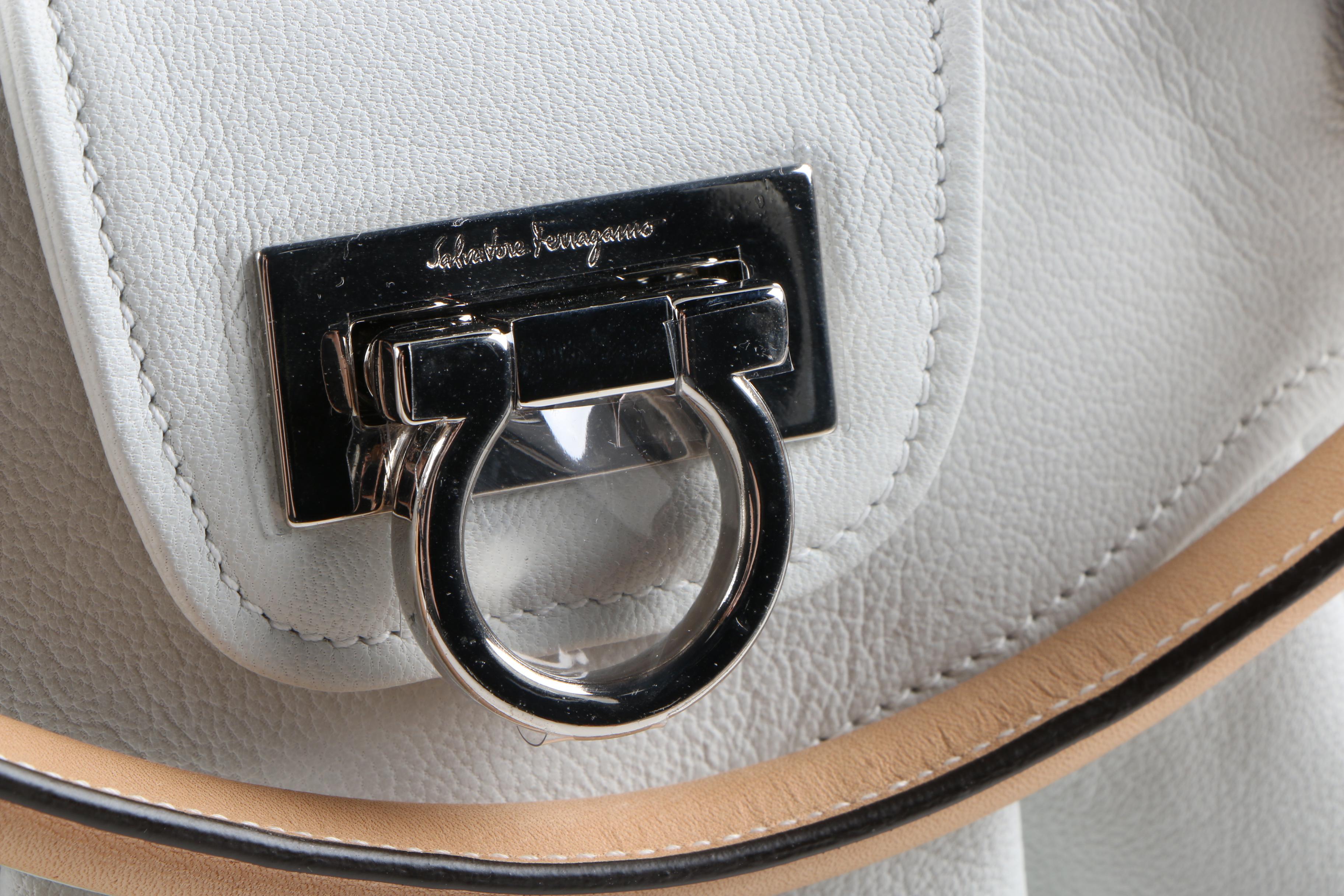 Salvatore Ferragamo Francesca Bianco Bag