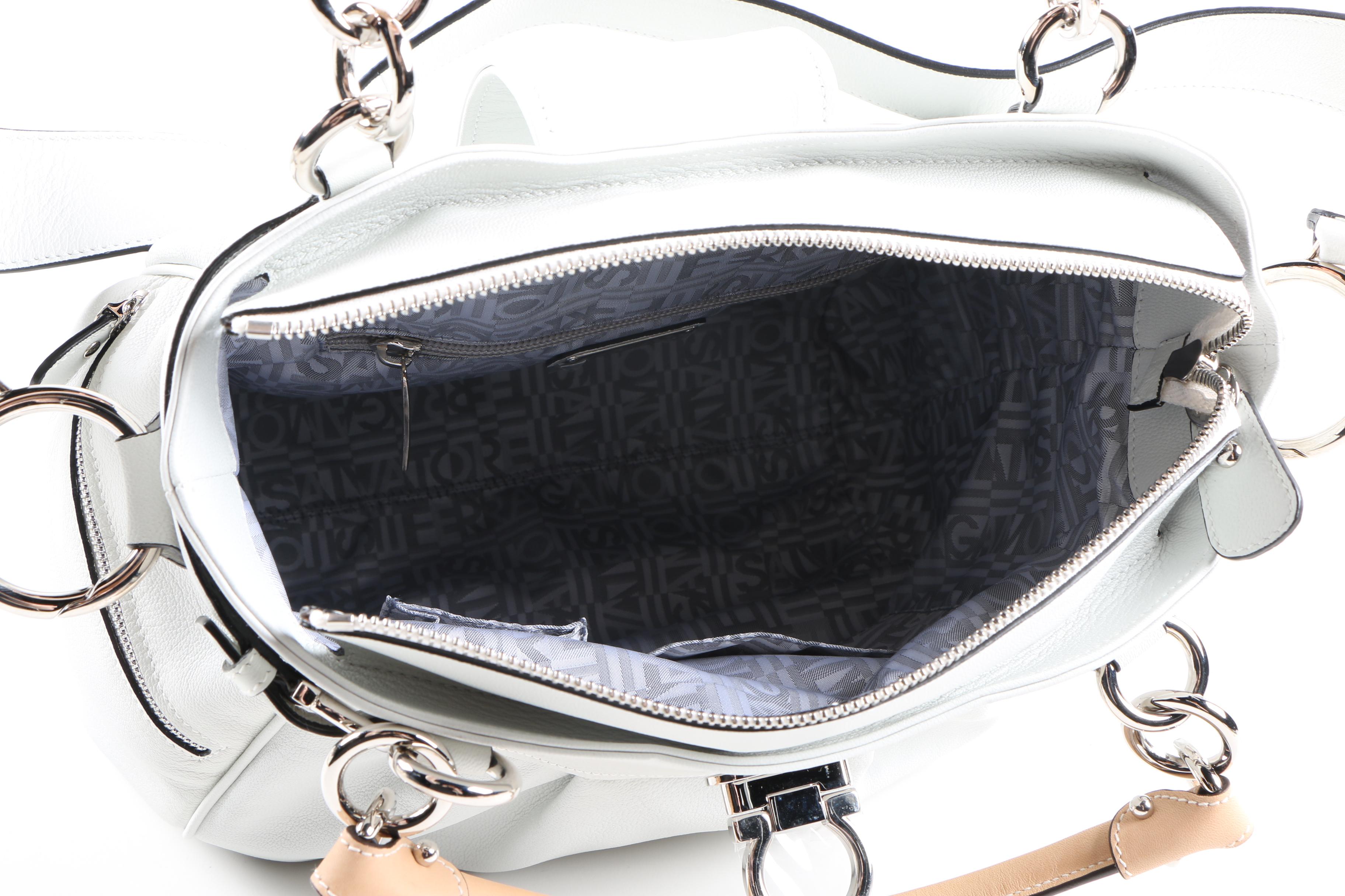 Salvatore Ferragamo Francesca Bianco Bag