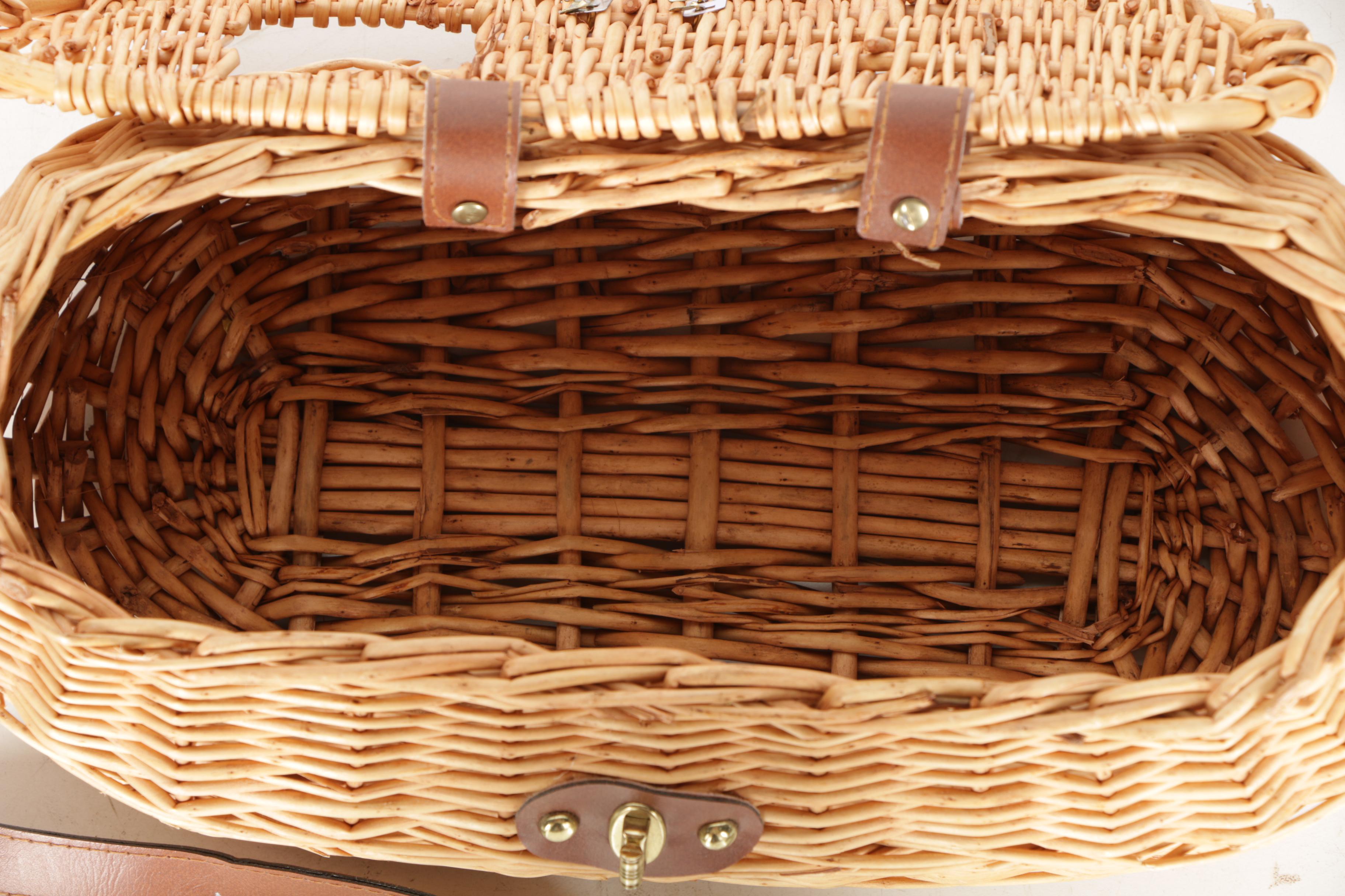 Picnic Accessories Including Baskets, Plates, Flatware and More