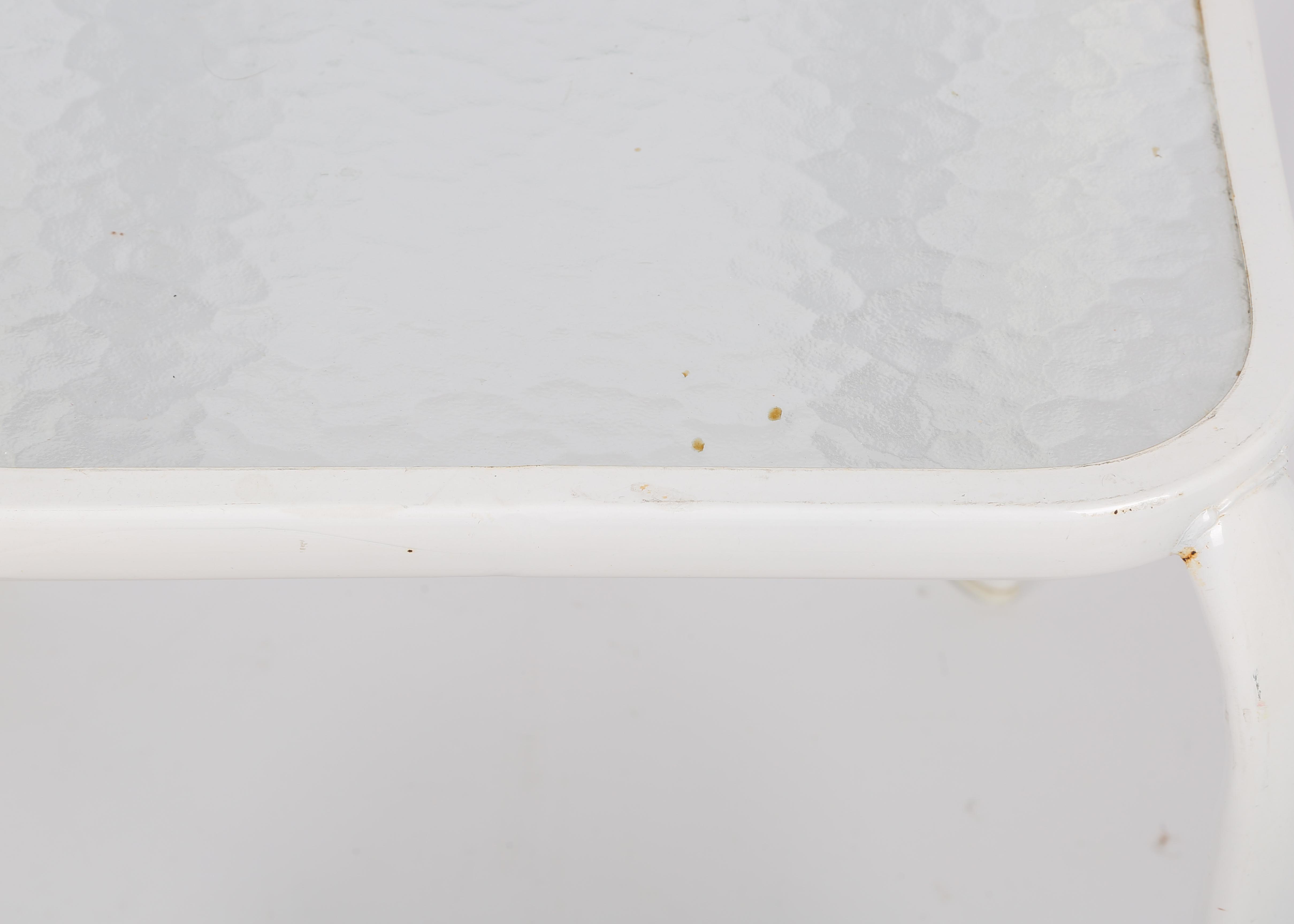 Metal and Glass Patio Tables