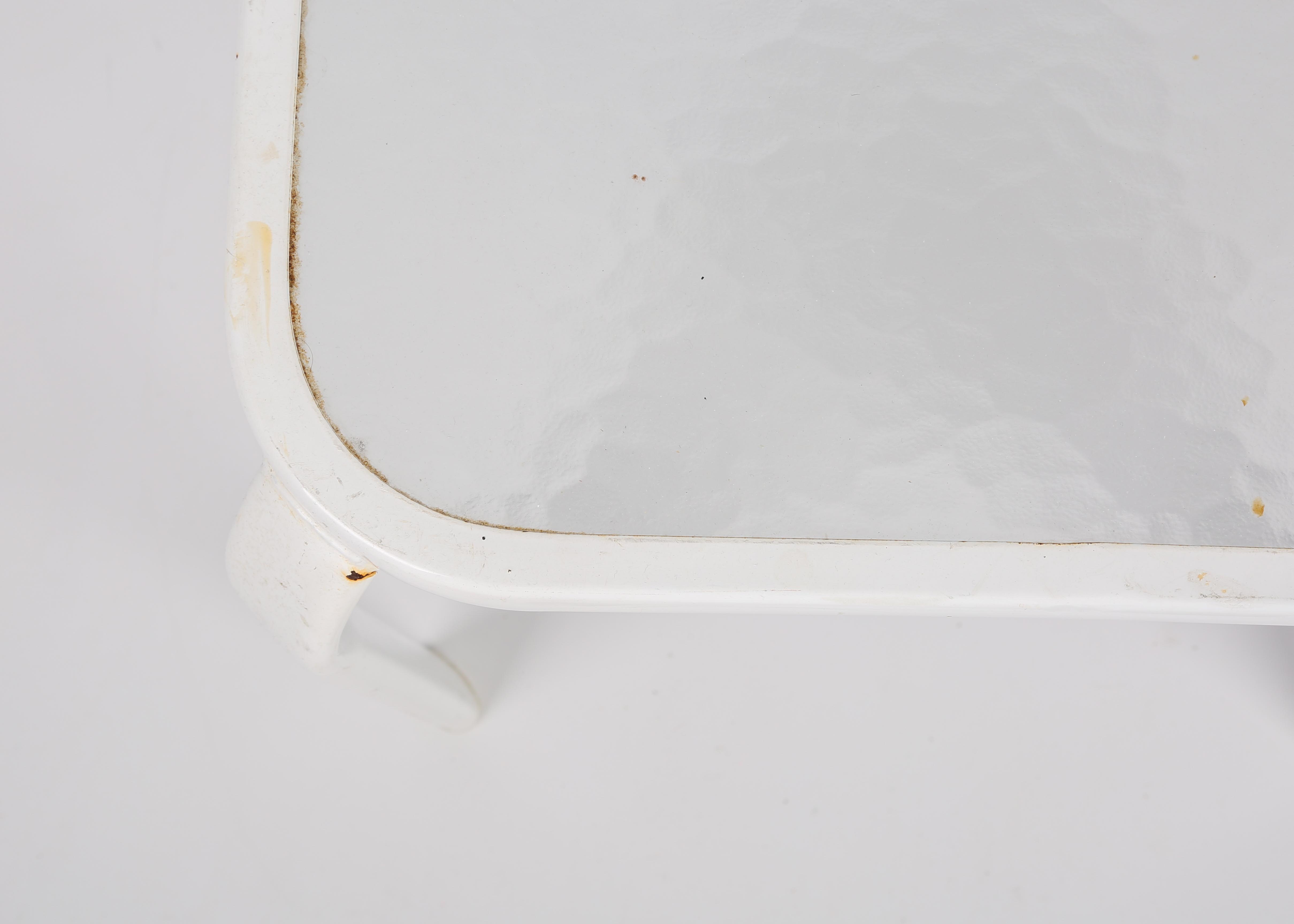 Metal and Glass Patio Tables