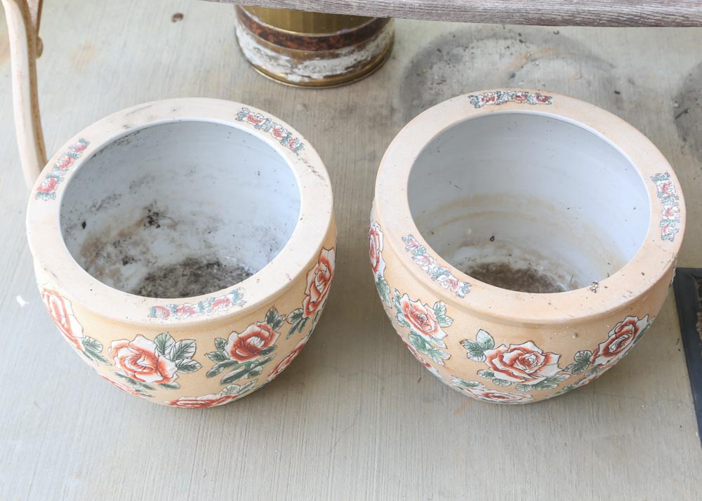 Chinese Style Jardinere Planters