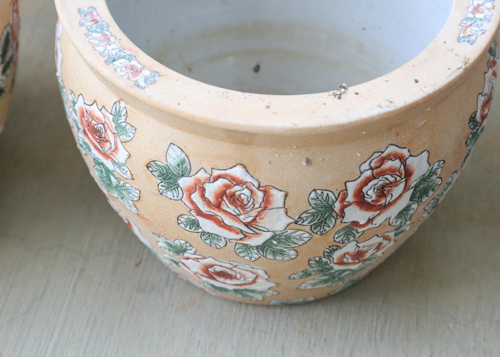 Chinese Style Jardinere Planters