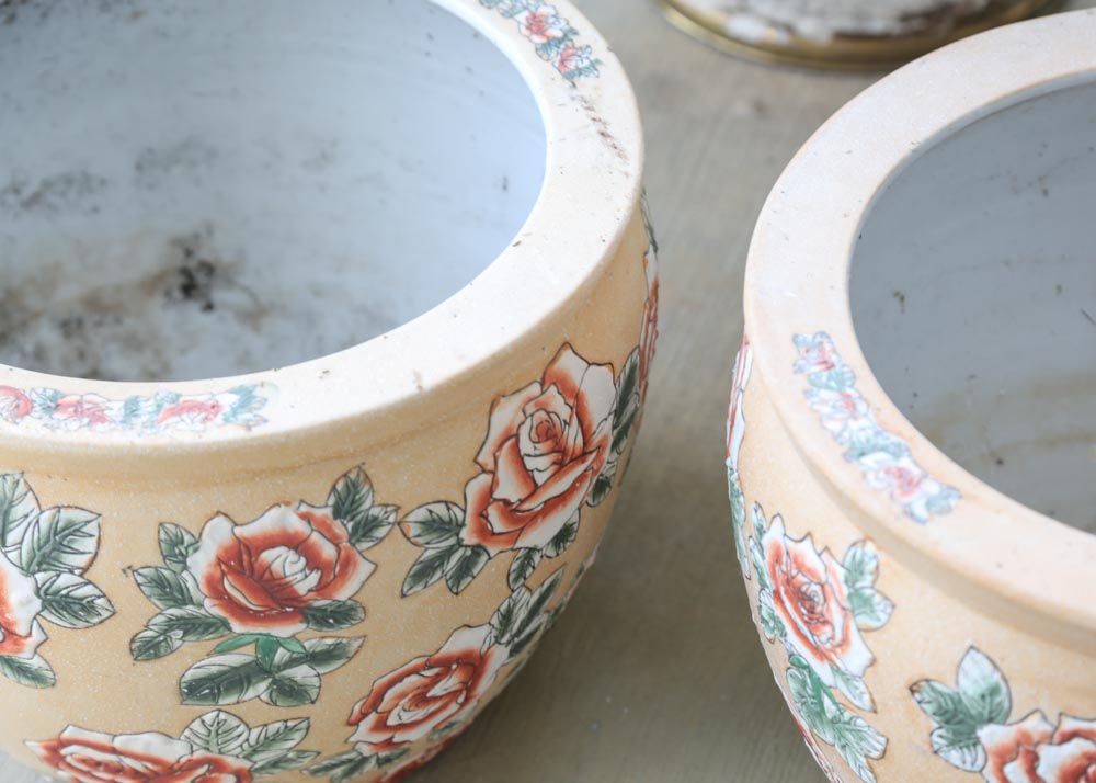 Chinese Style Jardinere Planters