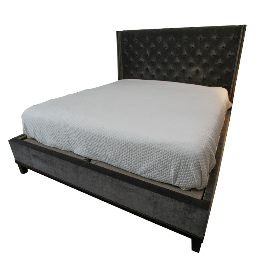Vanguard "Cleo" Tufted King Size Bed