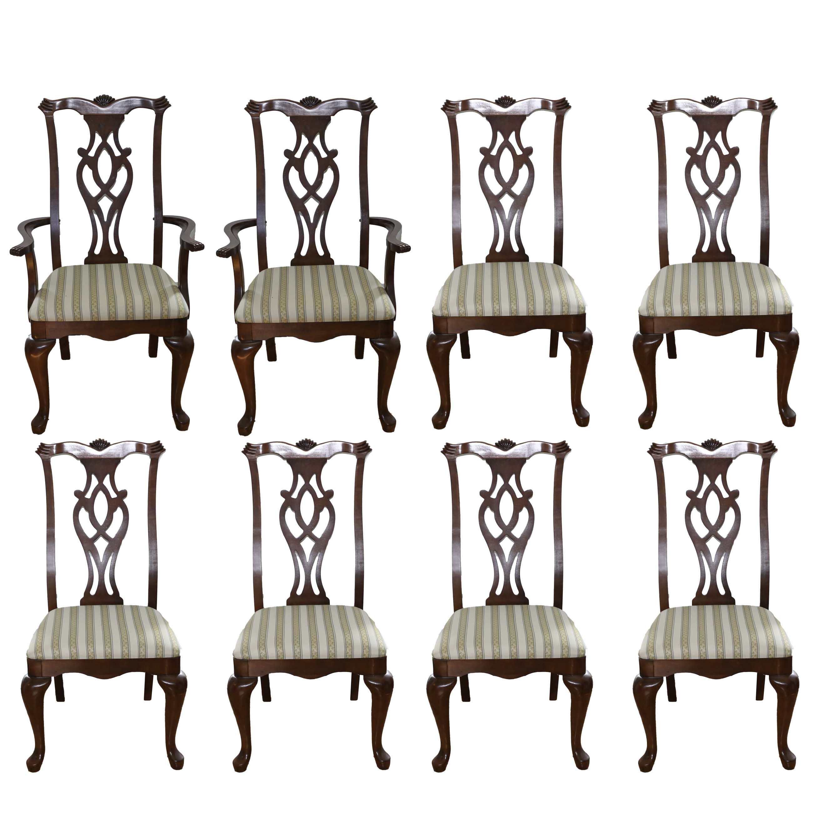 Chippendale Style Dining Chairs by Thomasville