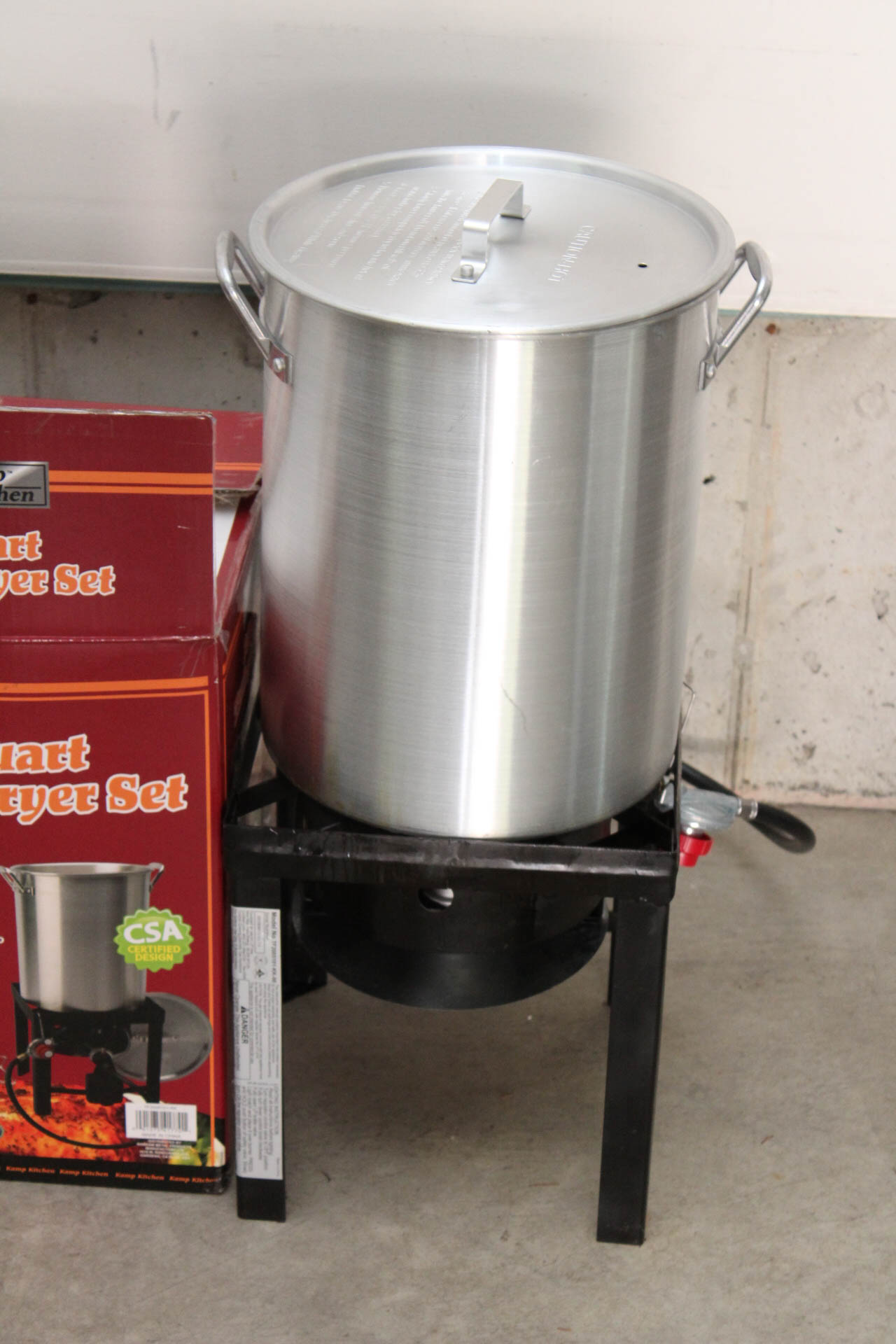 Kamp Kitchen 30 Quart Turkey Fryer Set