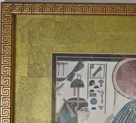 Framed Egyptian Offset Lithographs