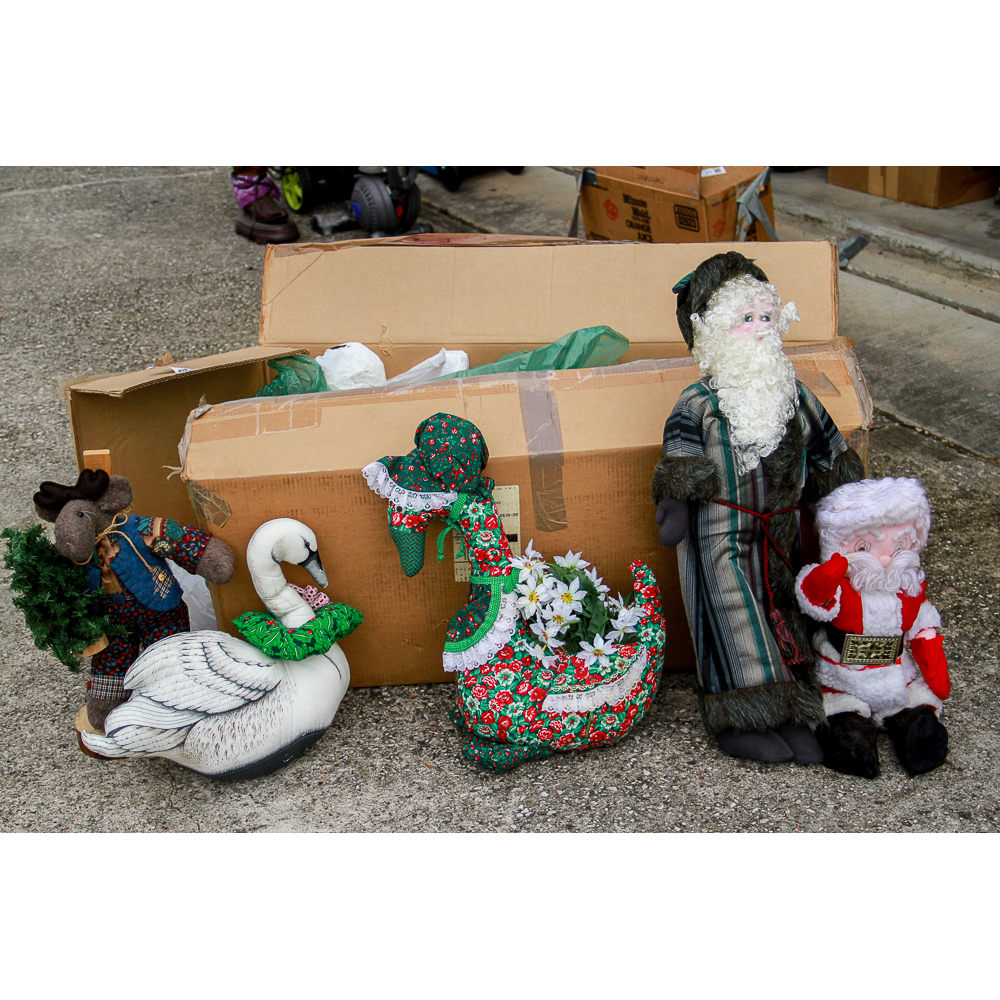 Stuffed Holiday Decor