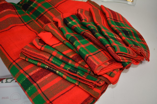 Christmas Linens, Entertaining Items and Other Decor Items