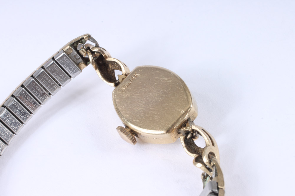 14K Gold Longines Watch on Gold-Filled Band