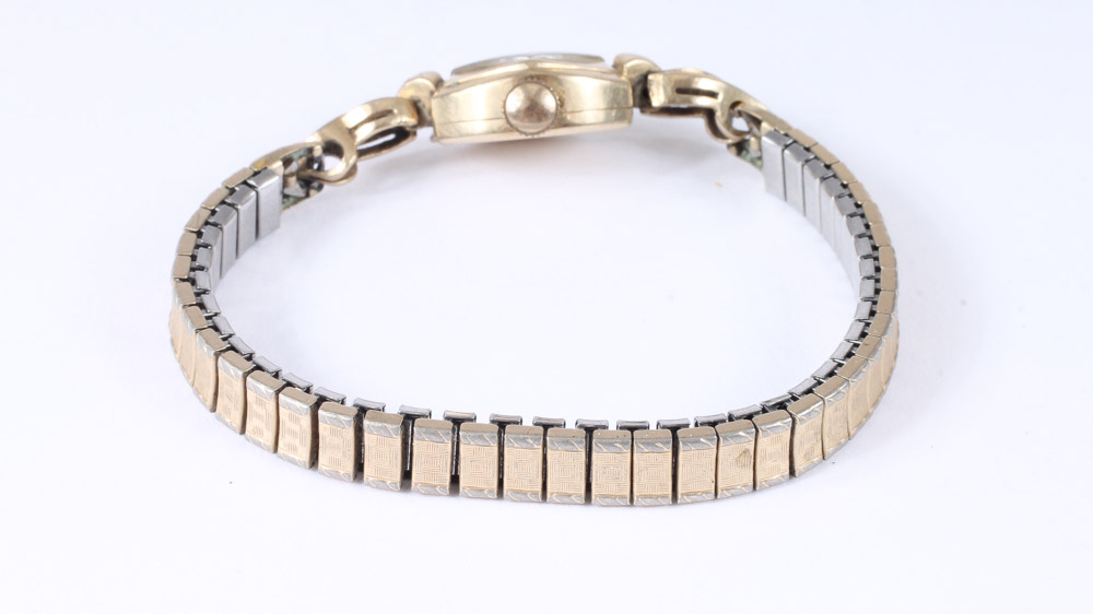 14K Gold Longines Watch on Gold-Filled Band