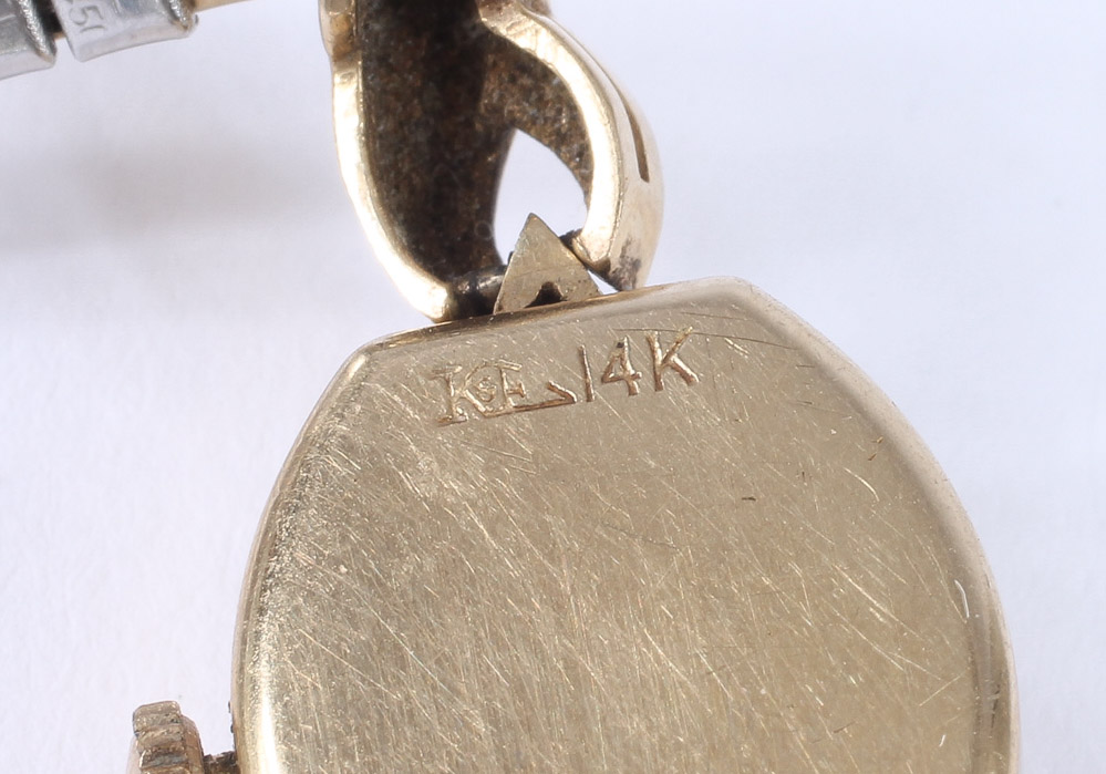 14K Gold Longines Watch on Gold-Filled Band