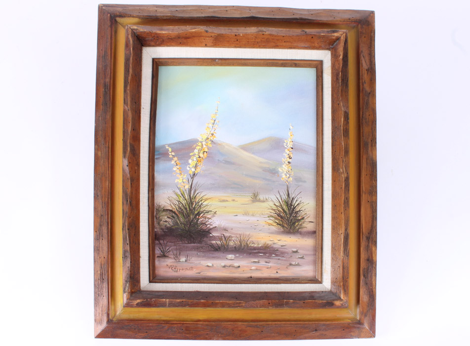 Myrna Coppersmith and Roe Southwest Style Paintings