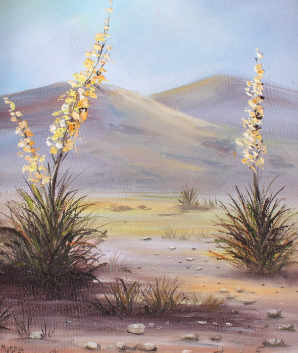 Myrna Coppersmith and Roe Southwest Style Paintings