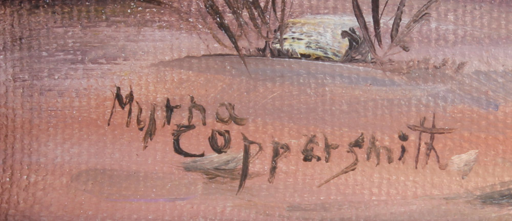 Myrna Coppersmith and Roe Southwest Style Paintings