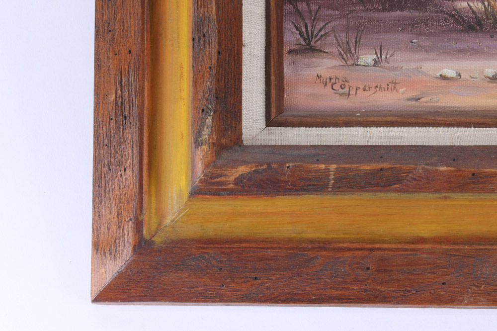 Myrna Coppersmith and Roe Southwest Style Paintings