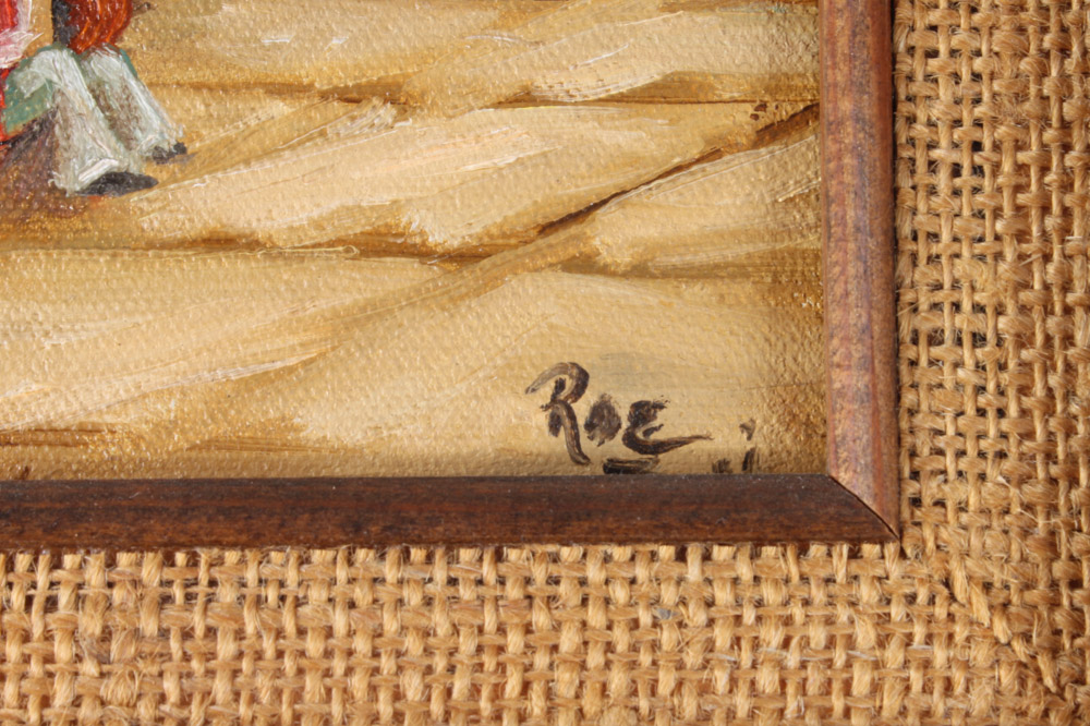 Myrna Coppersmith and Roe Southwest Style Paintings