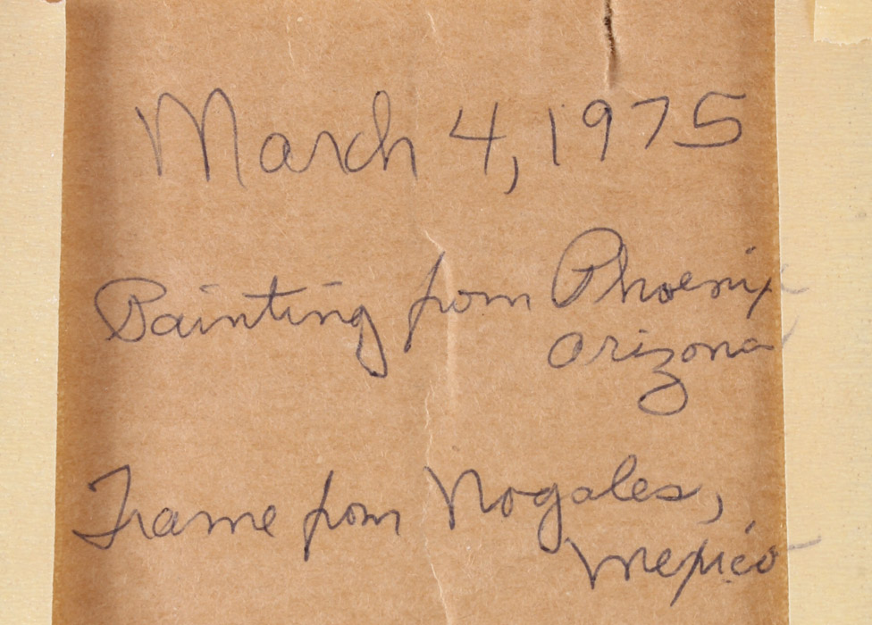 Myrna Coppersmith and Roe Southwest Style Paintings