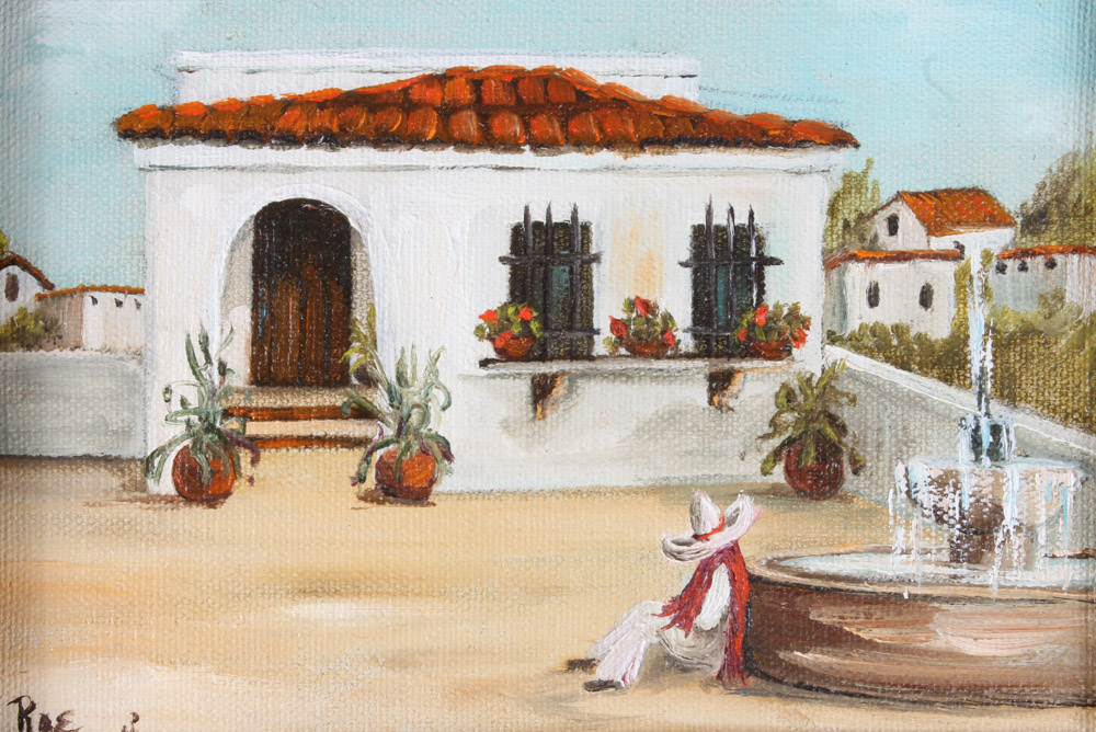 Myrna Coppersmith and Roe Southwest Style Paintings