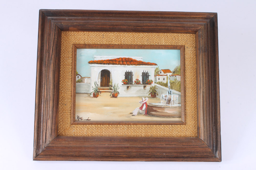 Myrna Coppersmith and Roe Southwest Style Paintings