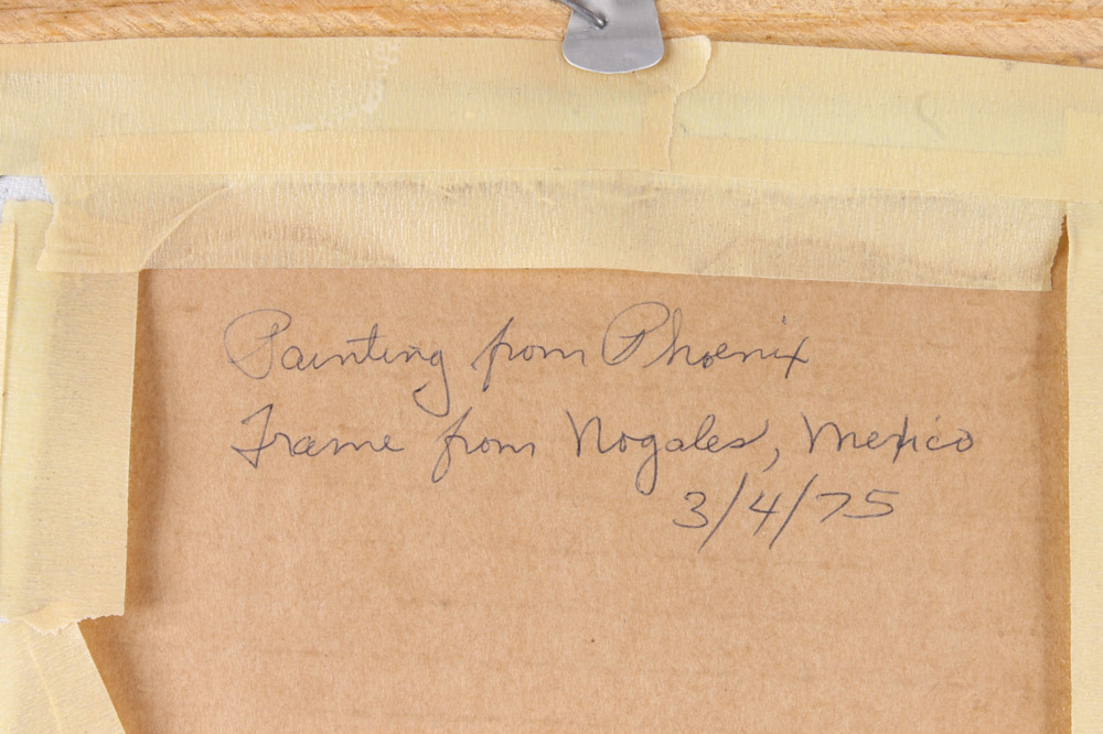 Myrna Coppersmith and Roe Southwest Style Paintings