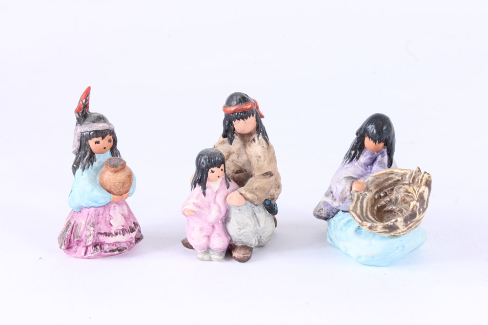 De Grazia Native American Themed Goebel Figurines