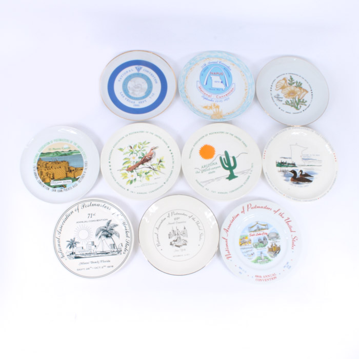 United States Postmaster Convention Plates