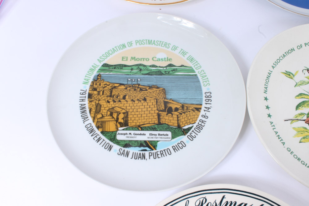 United States Postmaster Convention Plates