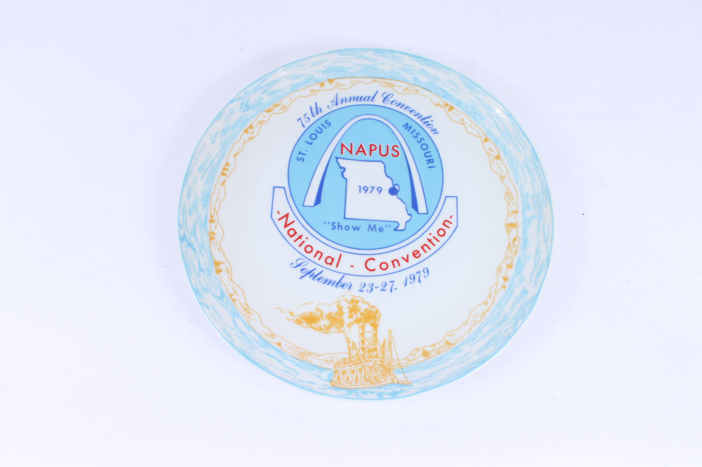 United States Postmaster Convention Plates