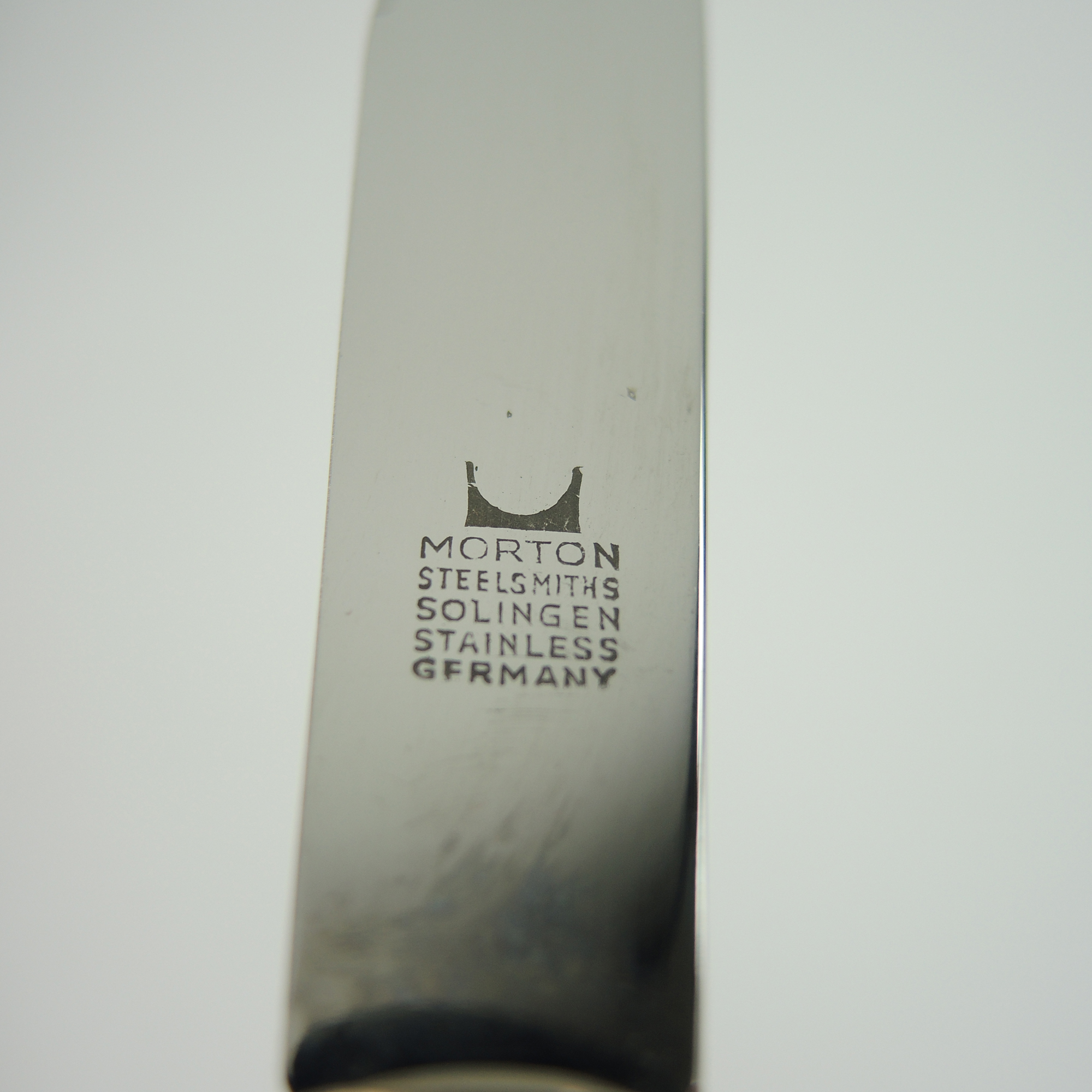 Morton Steel Smiths Bone-Handled Steak Knives
