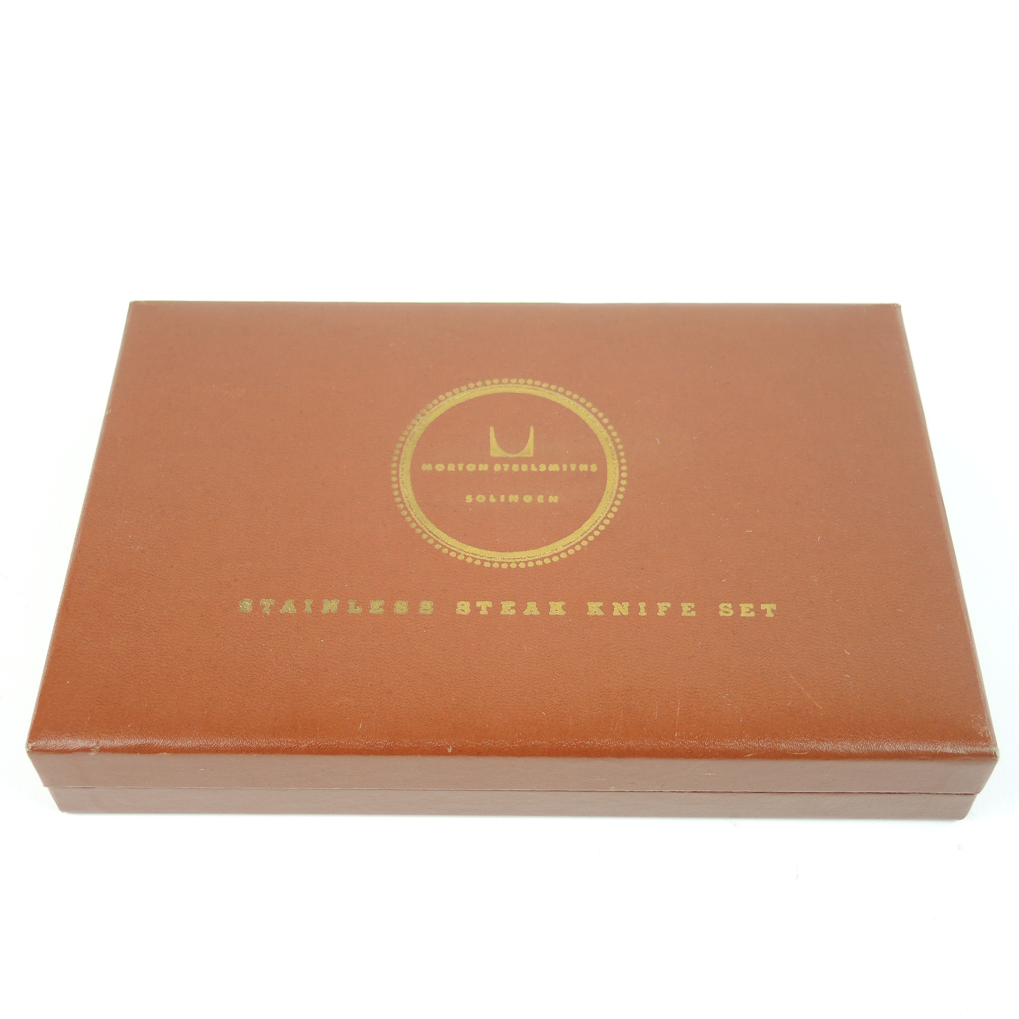 Morton Steel Smiths Bone-Handled Steak Knives