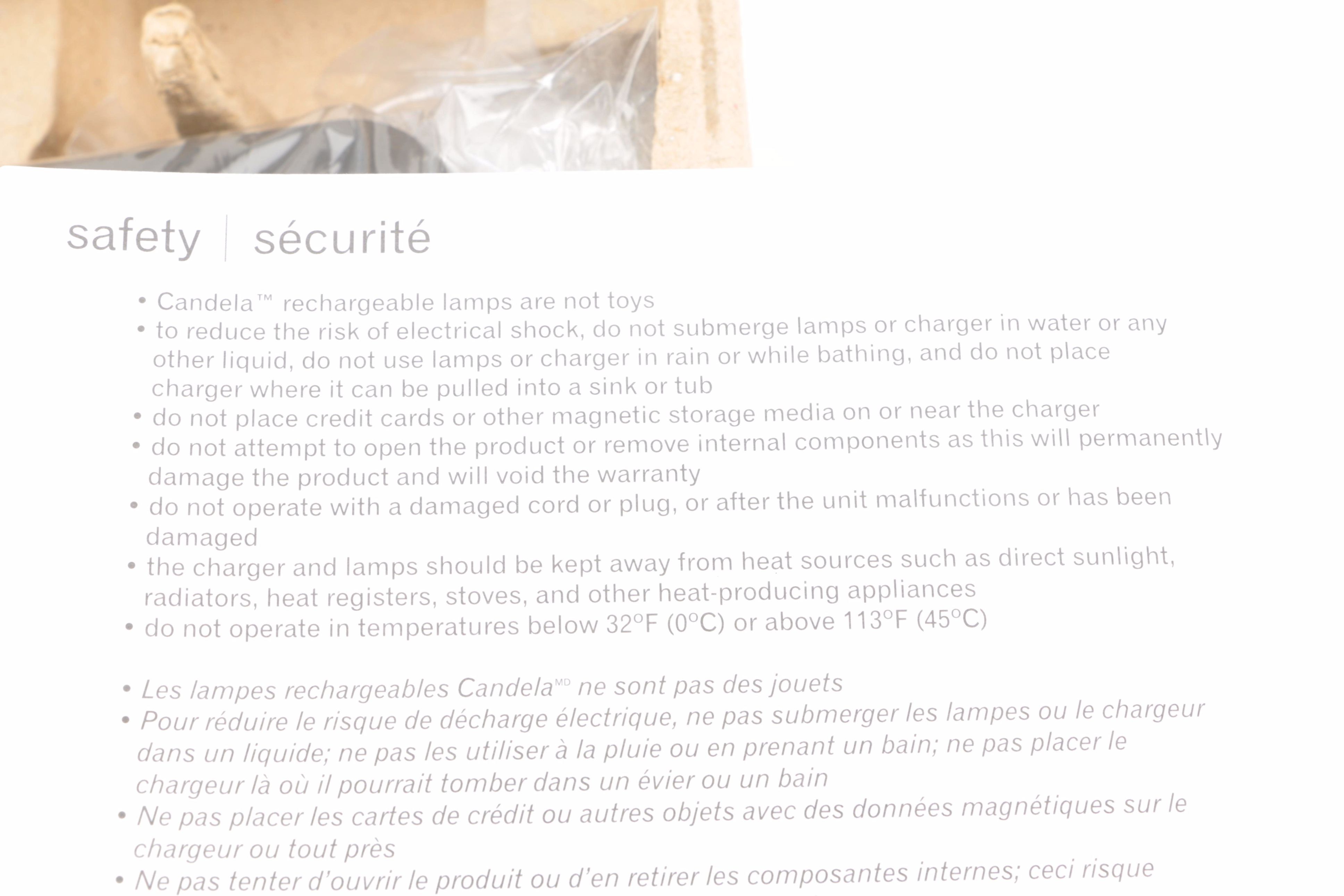 Selection of Electric Candles