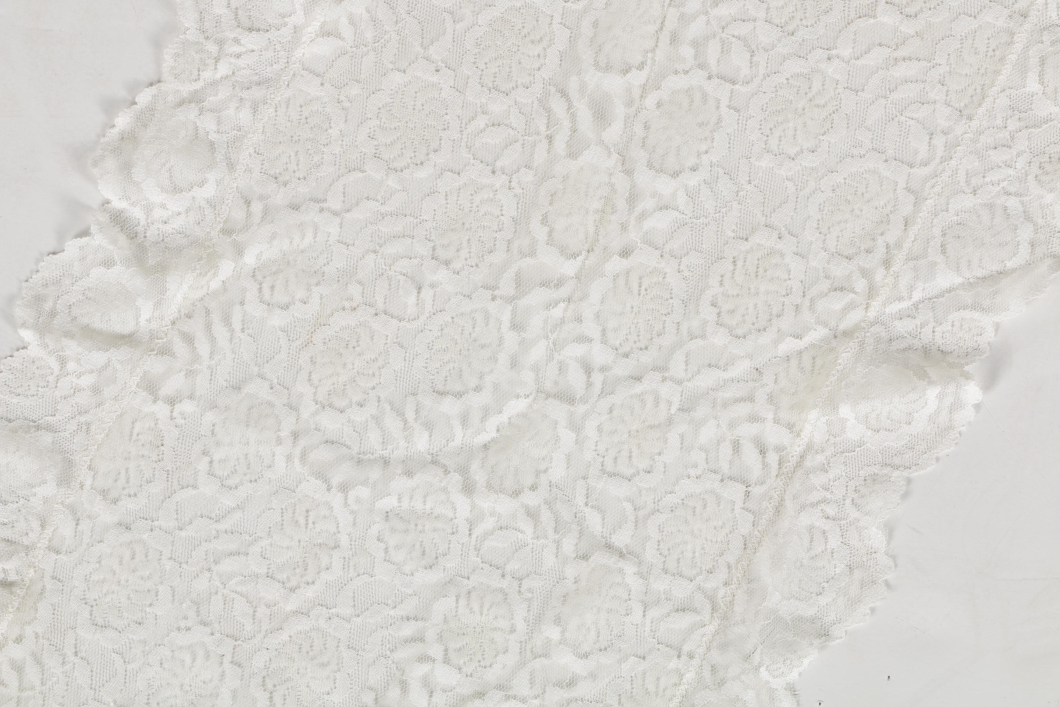 Vintage Lace Table Scarves and Window Valance