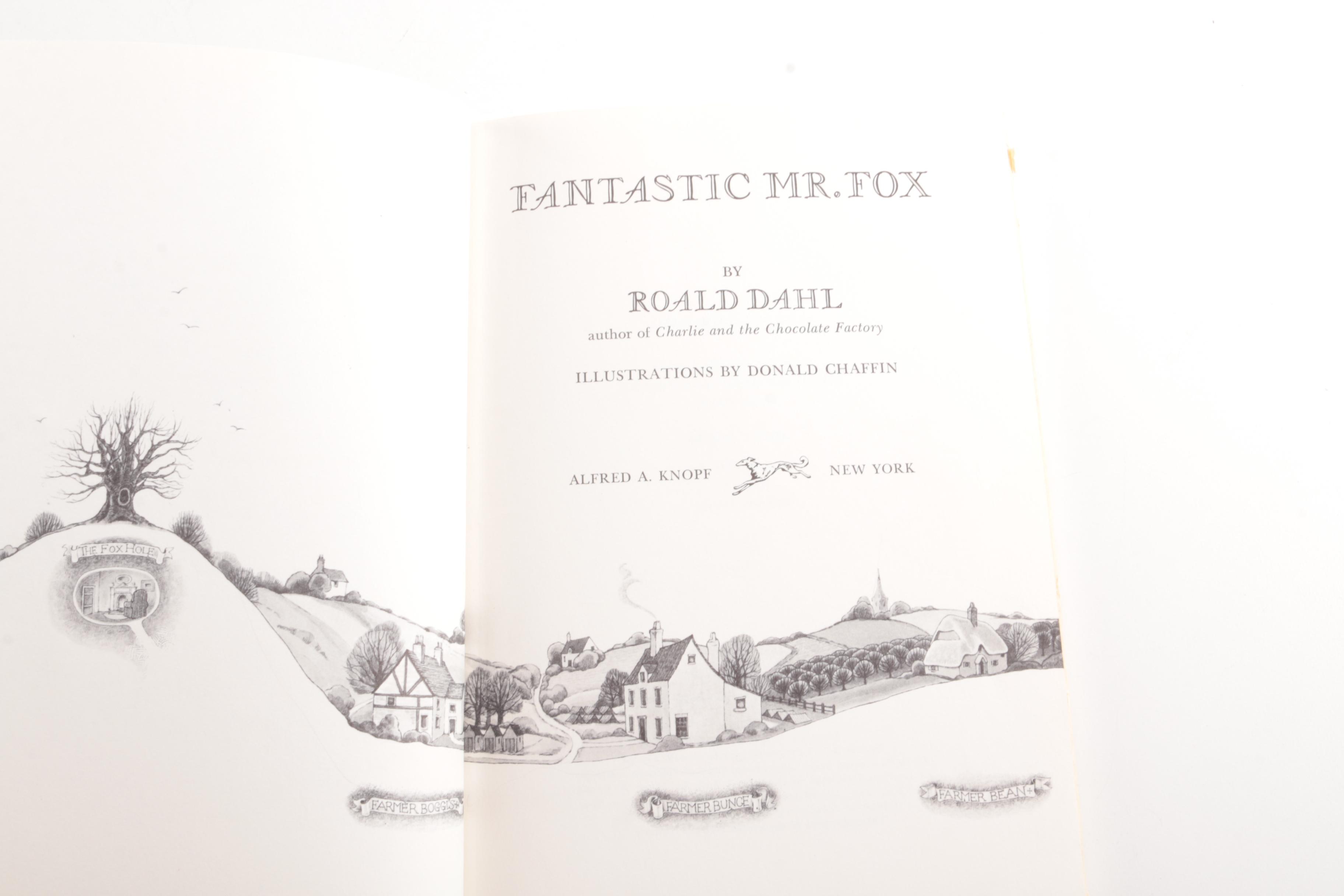 1970 First Edition "Fantastic Mr. Fox" by Roald Dahl