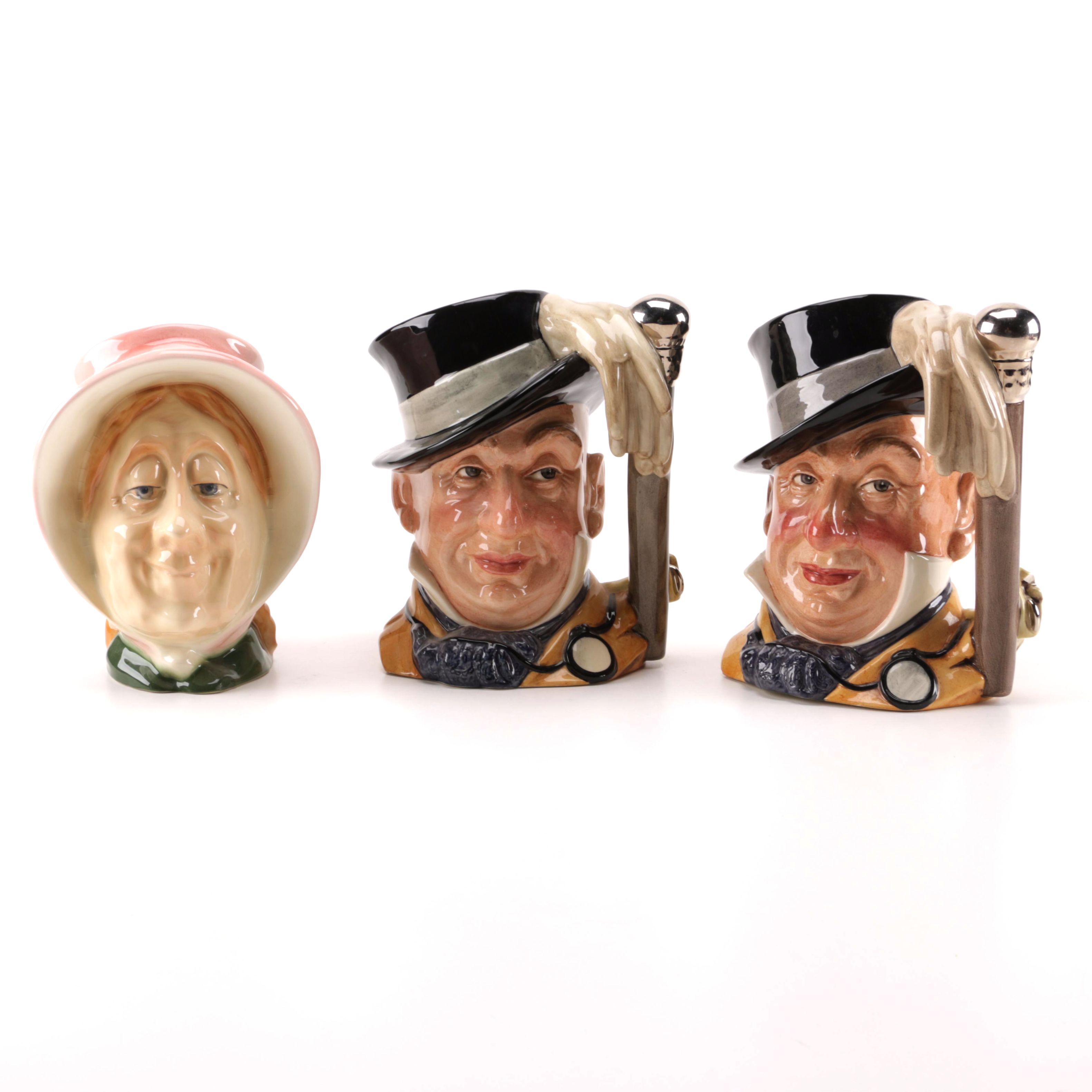 Royal Doulton Toby Jugs of Charles Dickens Characters