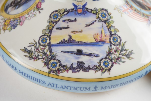 Large Decanter Collection Including a John Paul Jones US Navy & Marine Corp Ships Decanter