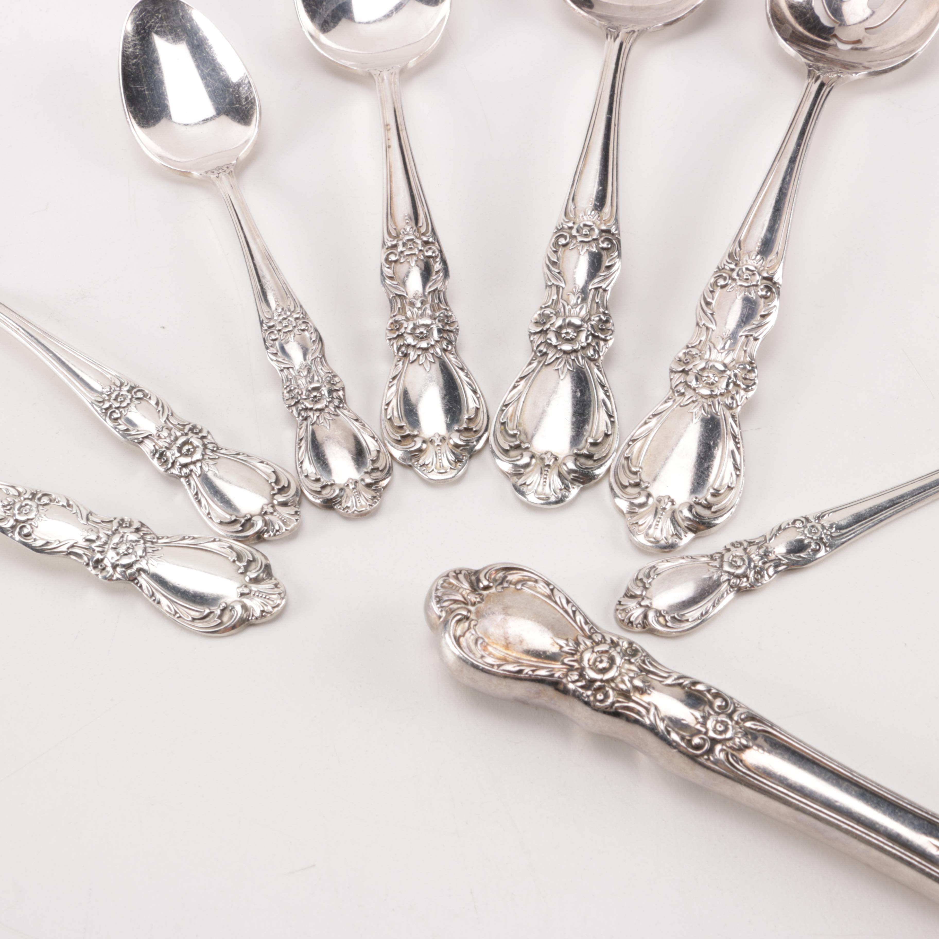 Rogers Bros. "Heritage" Silver Plate Flatware Set